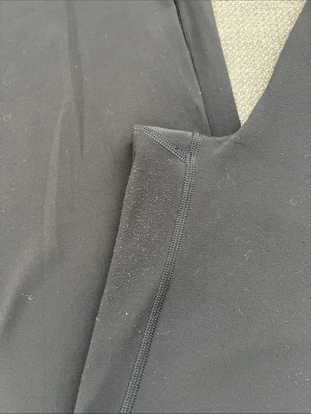 lululemon athletica Black High-Rise Flared Track Pants